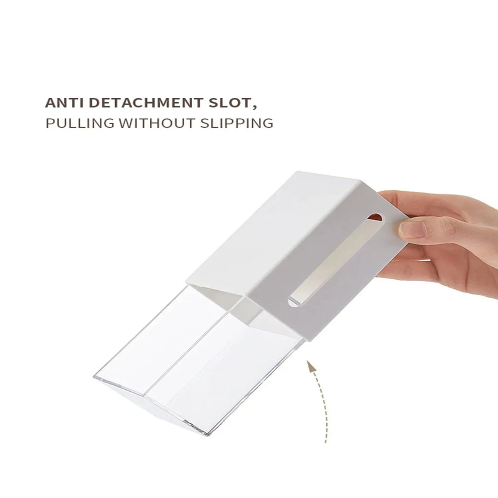 Punch-Free Makeup Cotton & Hair Clip Storage Box