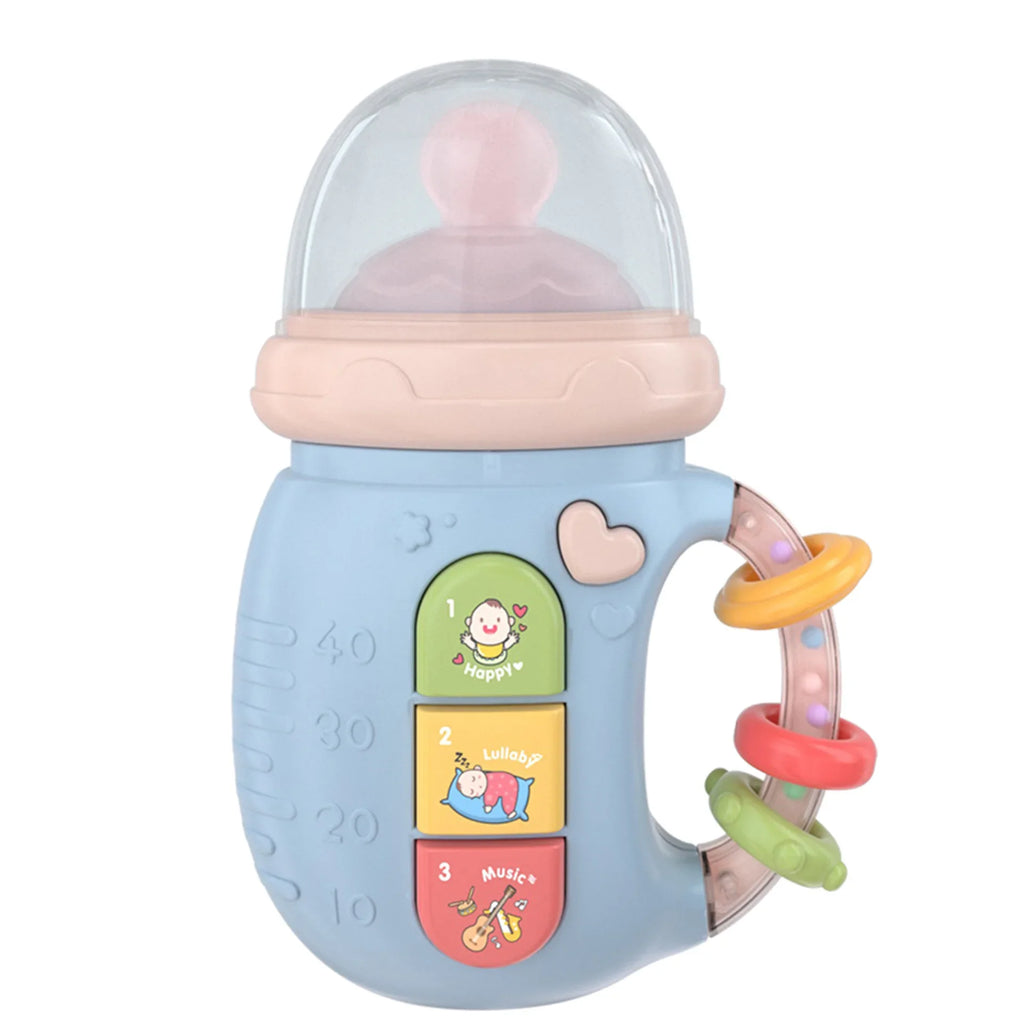 Musical Baby Feeding Bottle Teether Toy