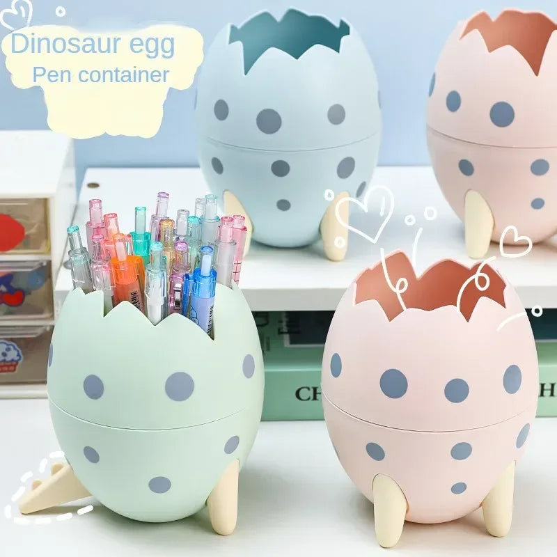 Cute Dinosaur Egg Pen Holder – Detachable Desk Organizer & Kids Gift