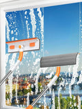 2-in-1 Window Squeegee Cleaner with Pole
