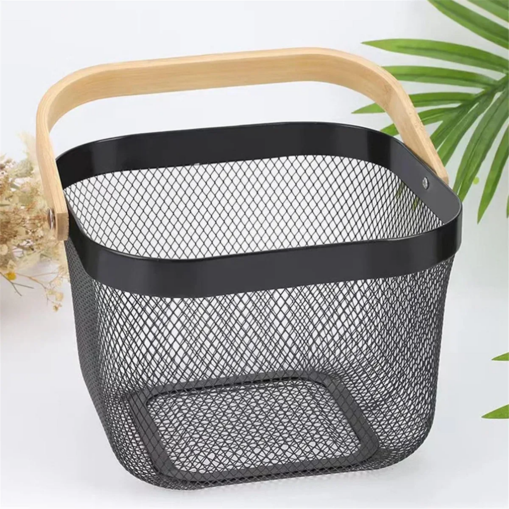 Metal Mesh Hanging Basket