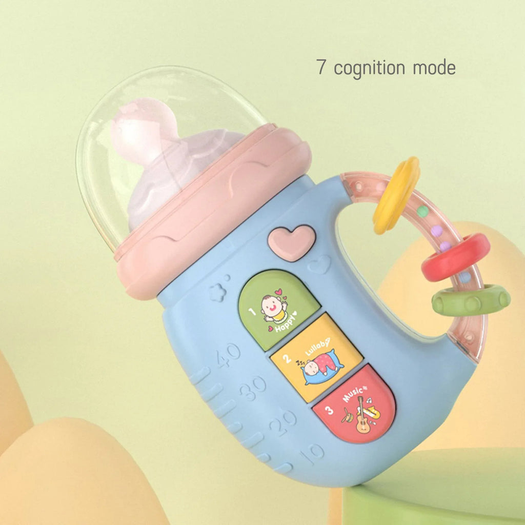 Musical Baby Feeding Bottle Teether Toy