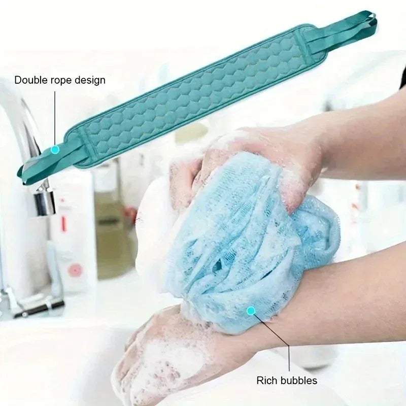 3Pcs Exfoliating Bath Set – Loofah, Glove & Back Scrubber