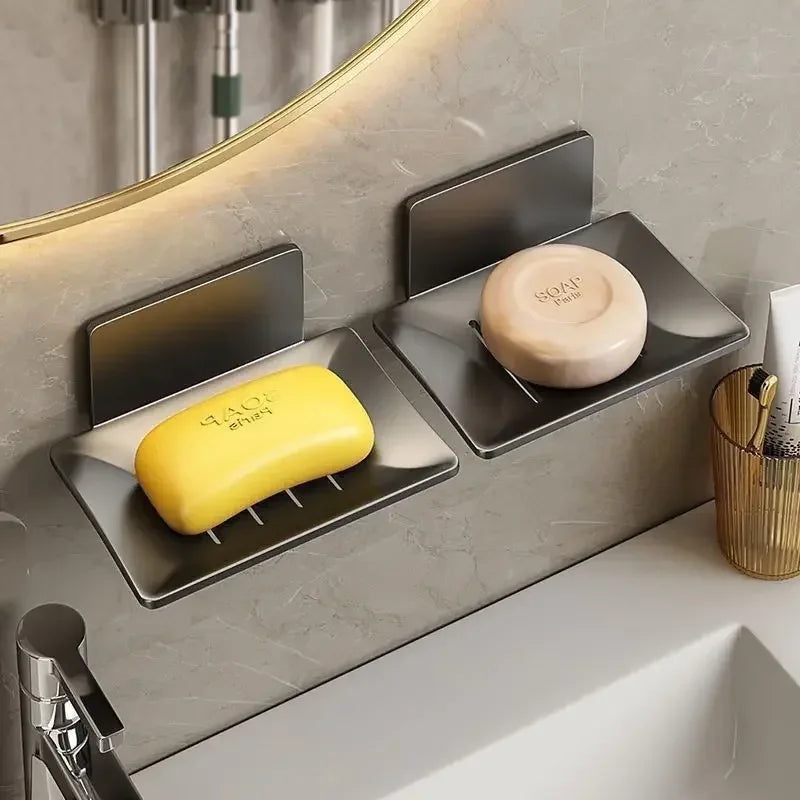 Premium Iron Soap Dish – Rust-Resistant Bathroom Soap Holder