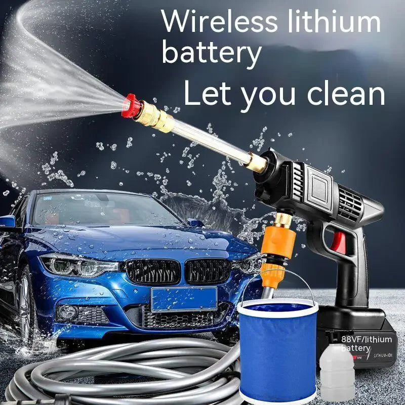 Cordless High Pressure Car Wash Gun – Rechargeable