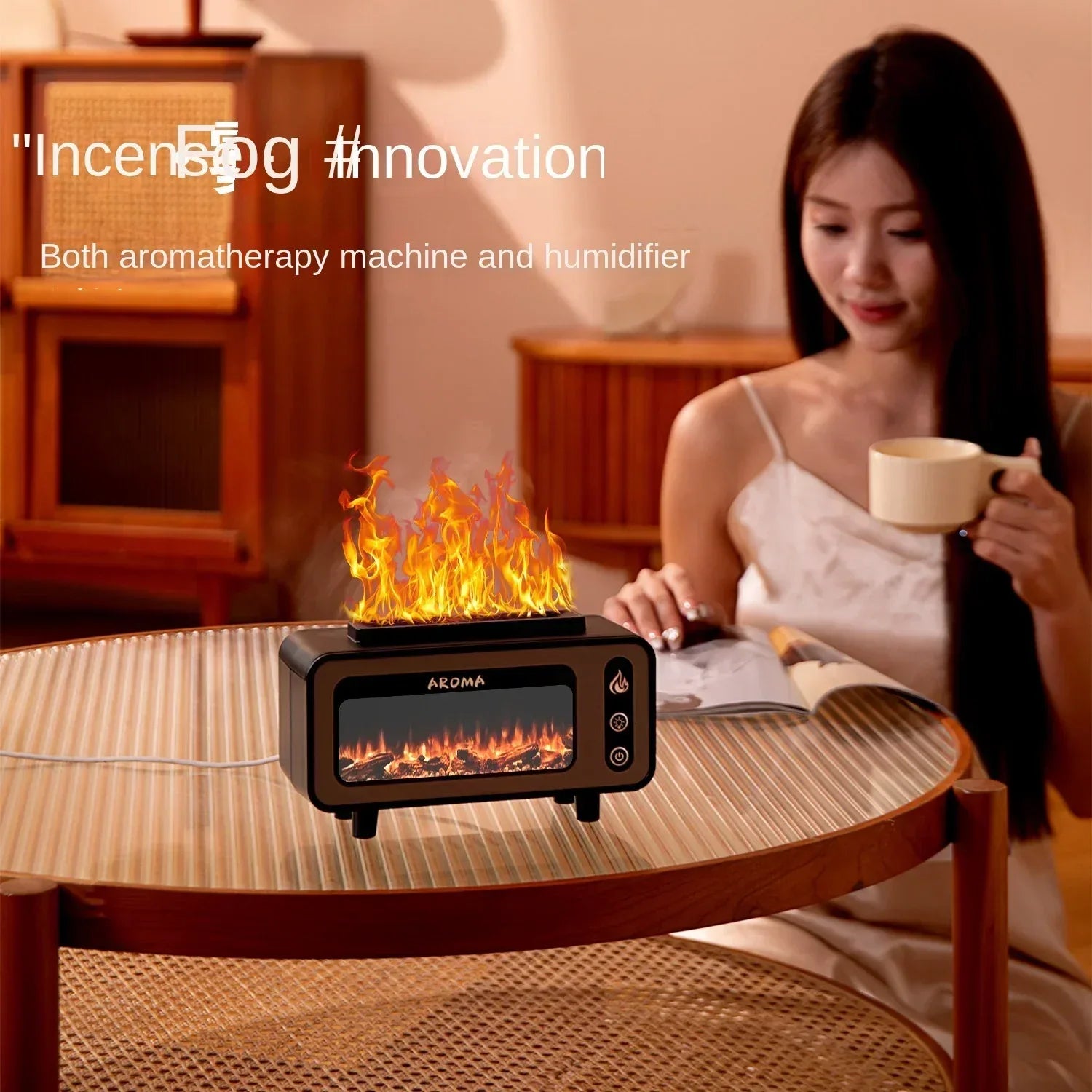 Mini Aromatherapy Spray Humidifier - Aroma Diffuser
