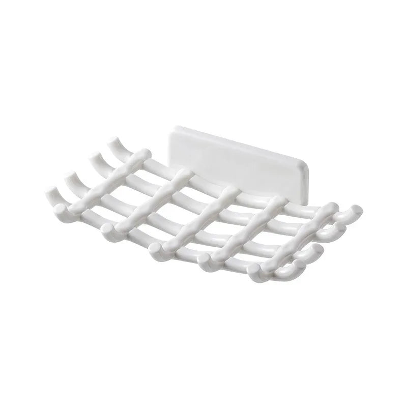 Wall Mounted No-Punch Self-Adhesive Soap Holder (Each)