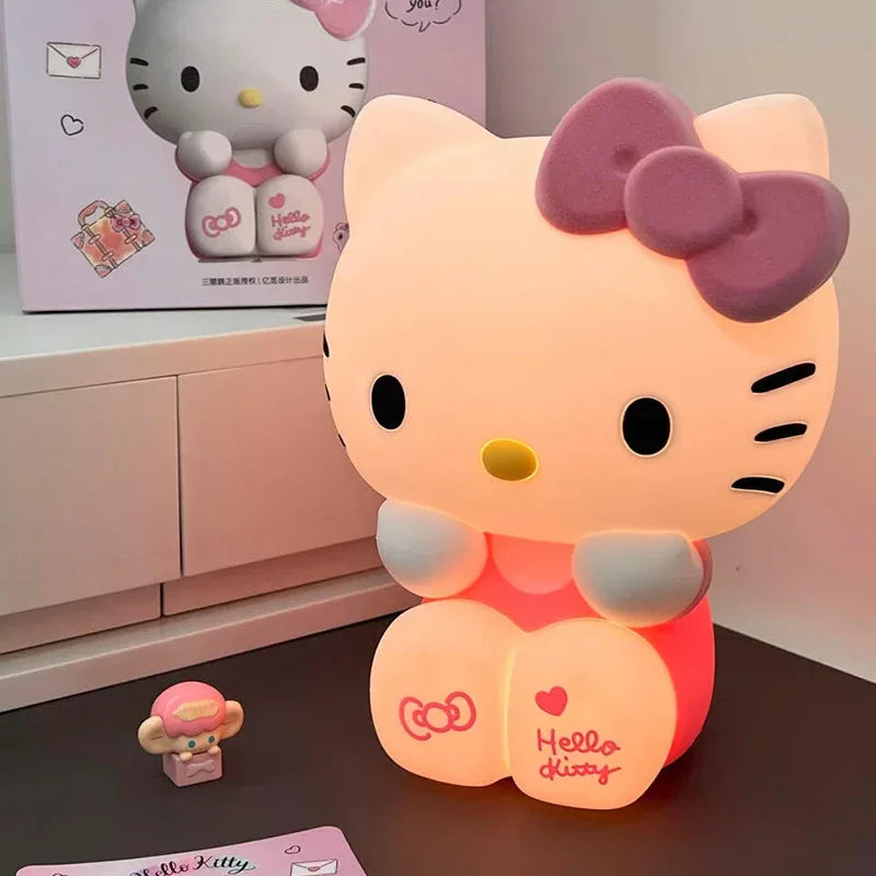 Hello Kitty Cute Night Lamp – Soft Ambient Light (small)