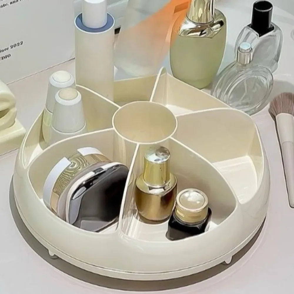 Rotating Cosmetic Storage Organizer – Large Capacity Makeup Holder