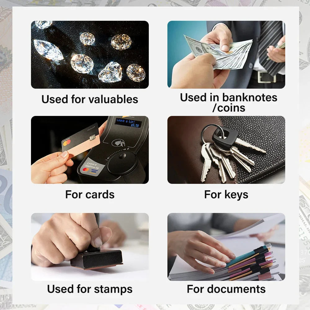 Metal Cash Box with Lock | Secure Money Storage