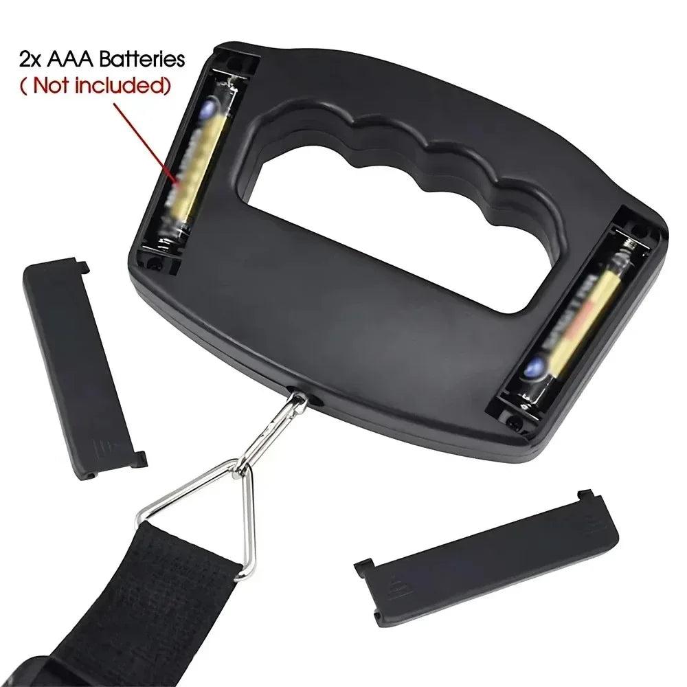 50kg/10g Portable Travel Luggage Scale – Digital Handheld Weighing Scale