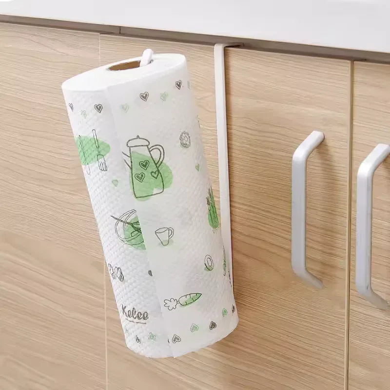 Wall Mounted Paper Roll Holder – Bathroom & Kitchen Organizer