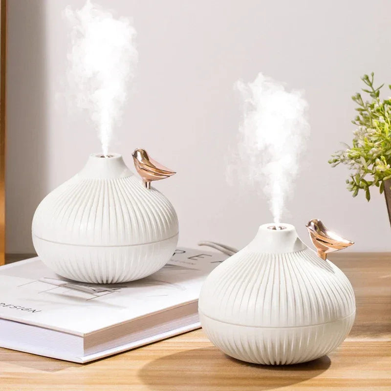 300ml USB Mini Humidifier – LED Aroma Diffuser