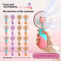 Portable Mini USB Fan – Cute Cartoon Design, 3-Speed Adjustable