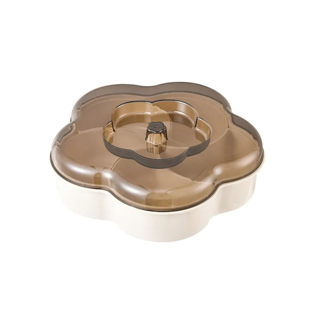 Luxury Divided Snack Serving Tray with Lids
