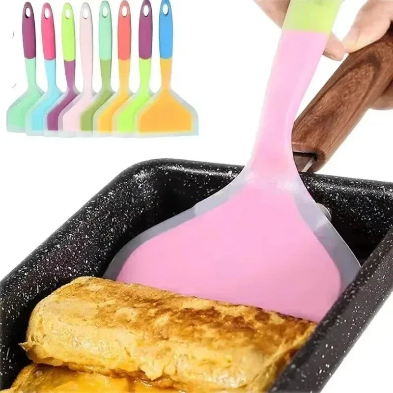 Silicone Pancake Spatula – Heat-Resistant Kitchen Tool