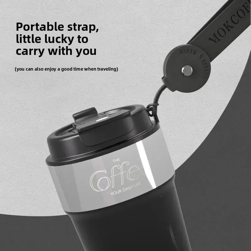 Double-Sided Insulated Coffee Cup – 316 Stainless Steel