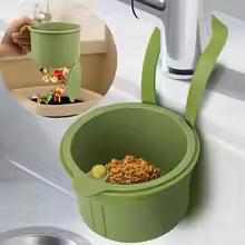 2-in-1 Adjustable Sink Drain Basket