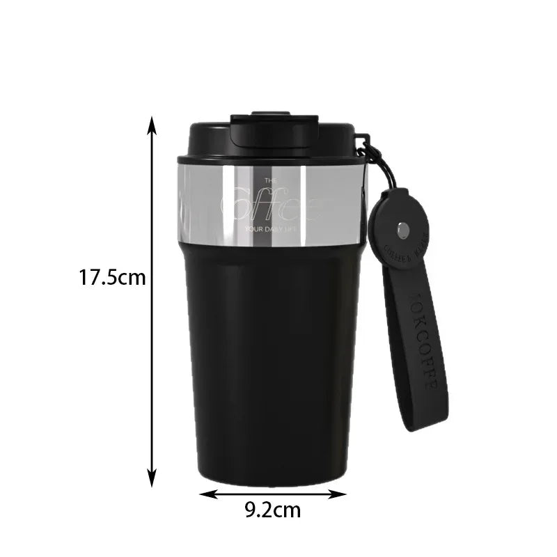 Double-Sided Insulated Coffee Cup – 316 Stainless Steel