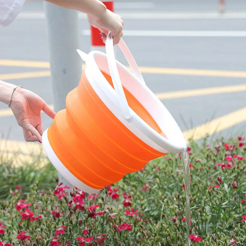 10L Collapsible Silicone Bucket