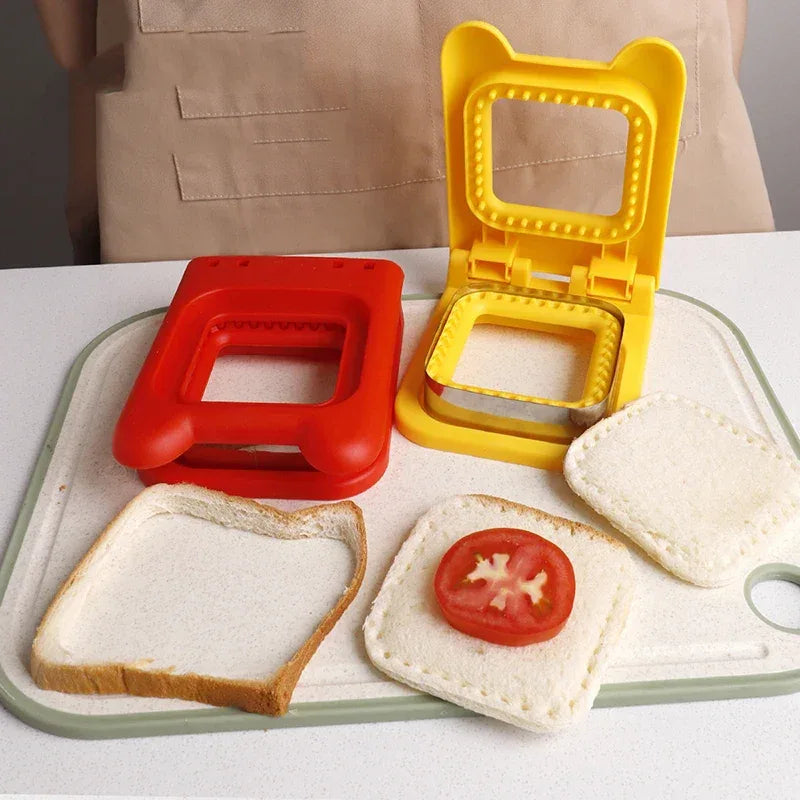 Sandwich Cutter & Sealer – Stainless Steel Crustless Pocket Maker
