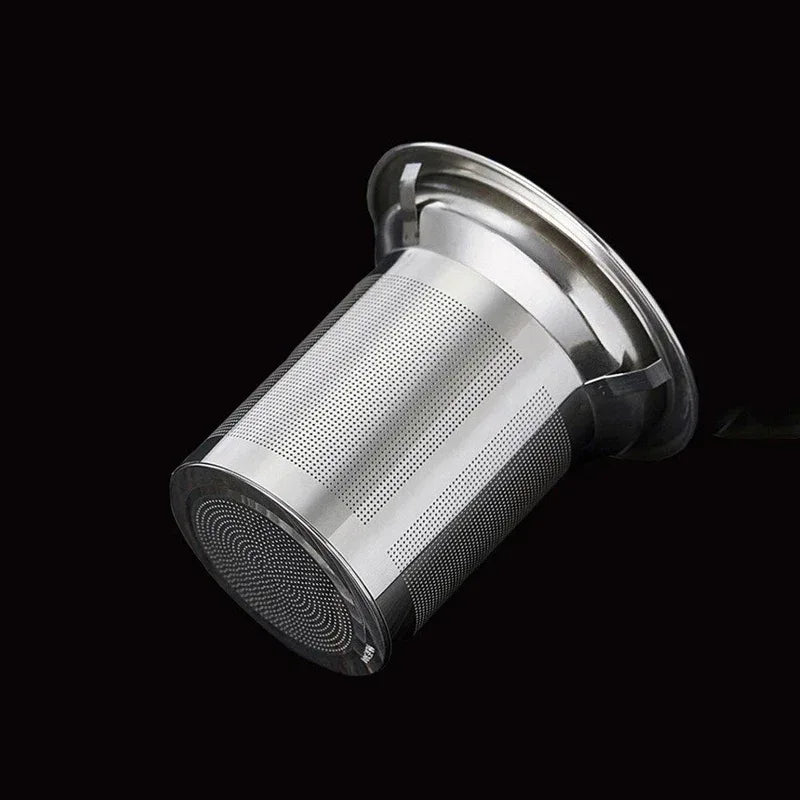 Heat-Resistant Glass Teapot with Stainless Steel Infuser