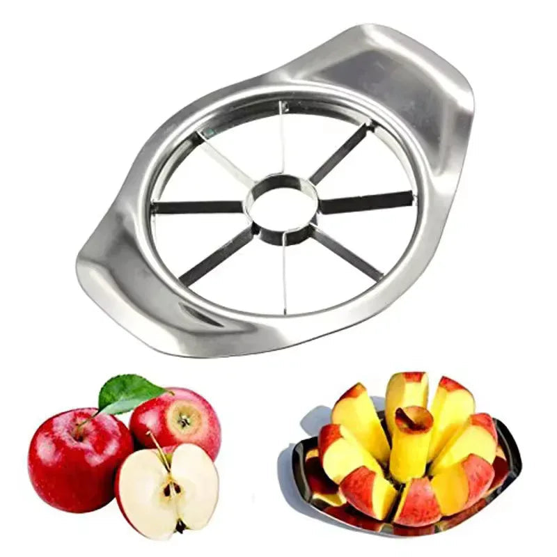 Stainless Steel Apple Cutter – Fruit & Vegetable Slicer Tool