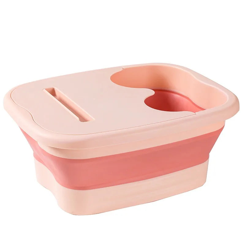 Foot Washer Scrubber with Massage Pad – Portable