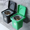 Wall-Mounted Ashtray with Lid – Dust-Proof & Contemporary