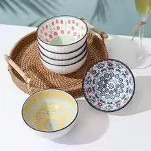 Exquisite Porcelain Bowl Set (6 pcs) – Microwave Safe