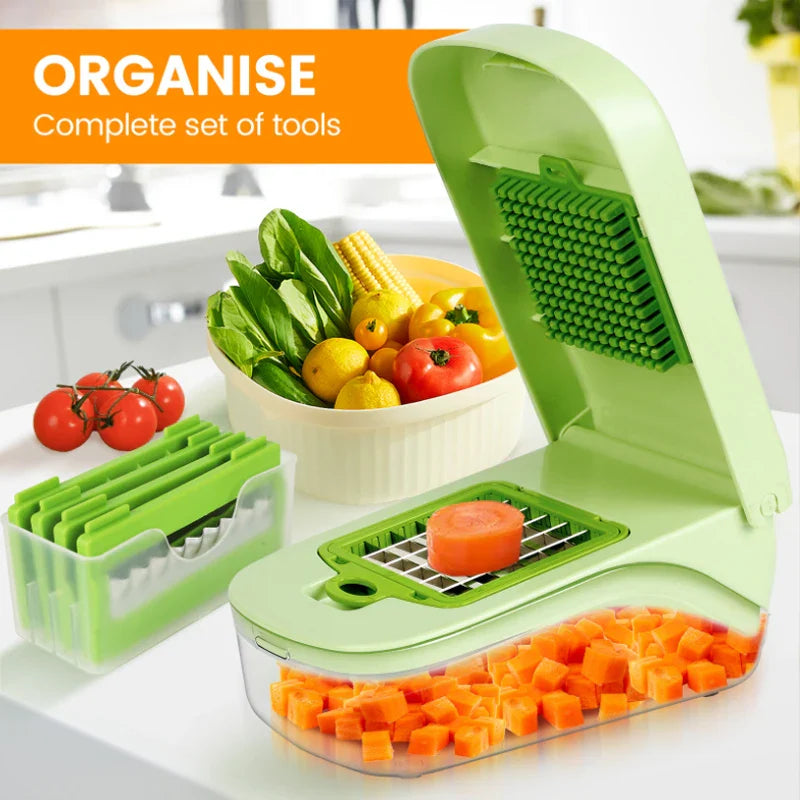 Multifunctional Vegetable Chopper & Slicer