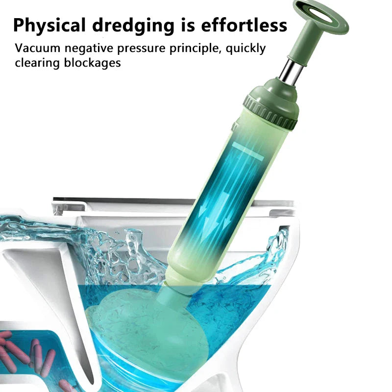 Toilet Suction Plunger – Long Handle Unclogger