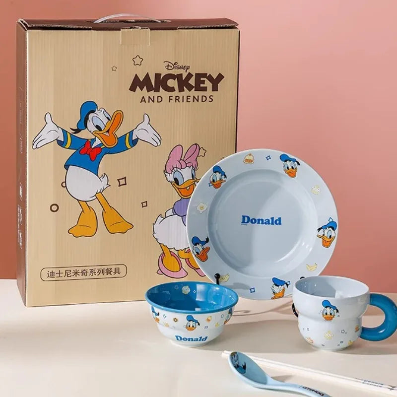 Disney Donald Duck Kids Dinner Set – 5-Piece Gift Box