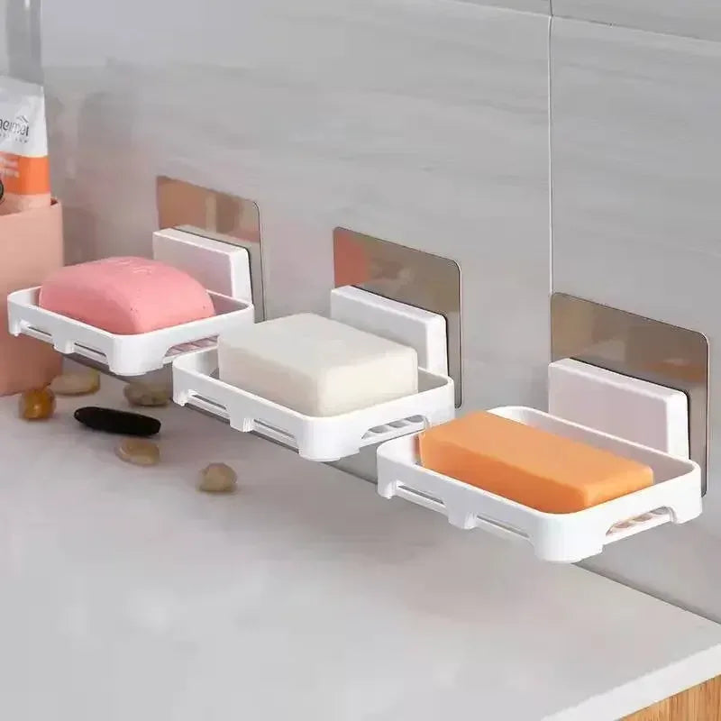Wall Mount Soap Holder – No Drill Bathroom Soap Dish