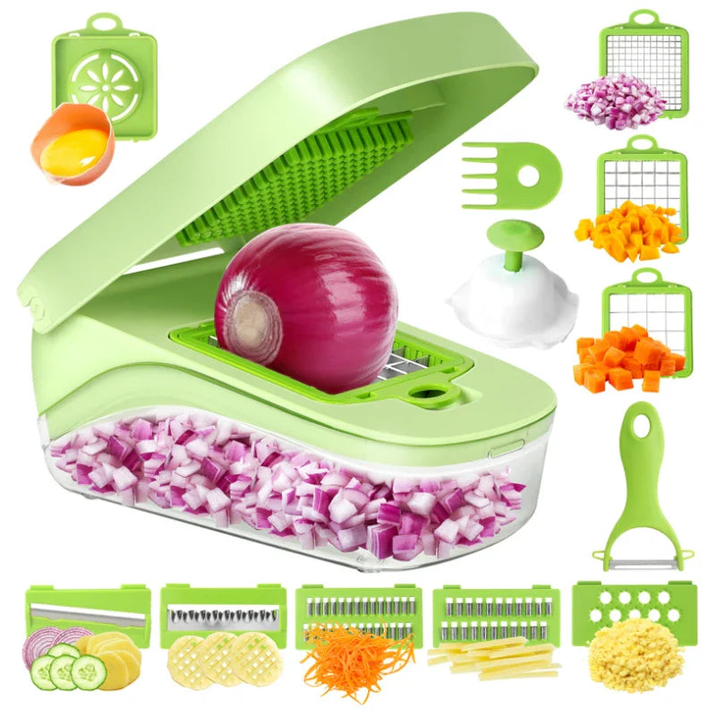 Multifunctional Vegetable Chopper & Slicer