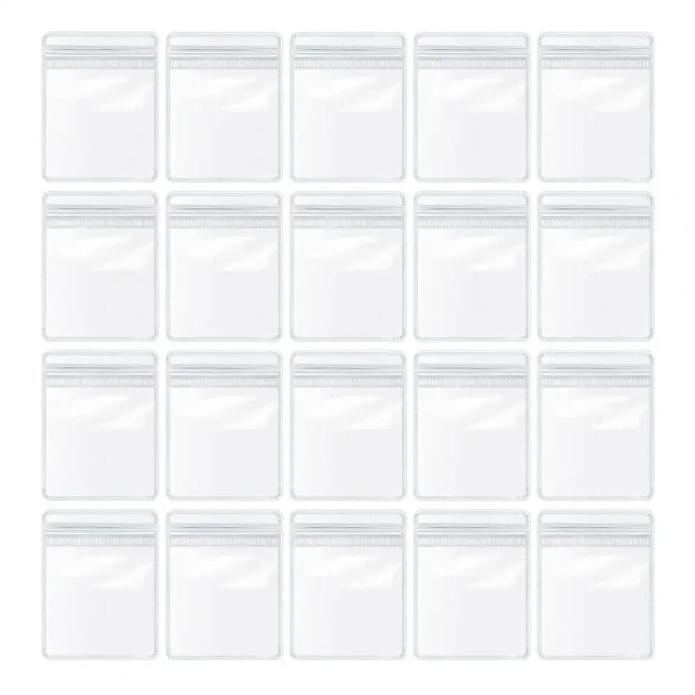 20 Pcs Transparent Jewelry Storage Bags