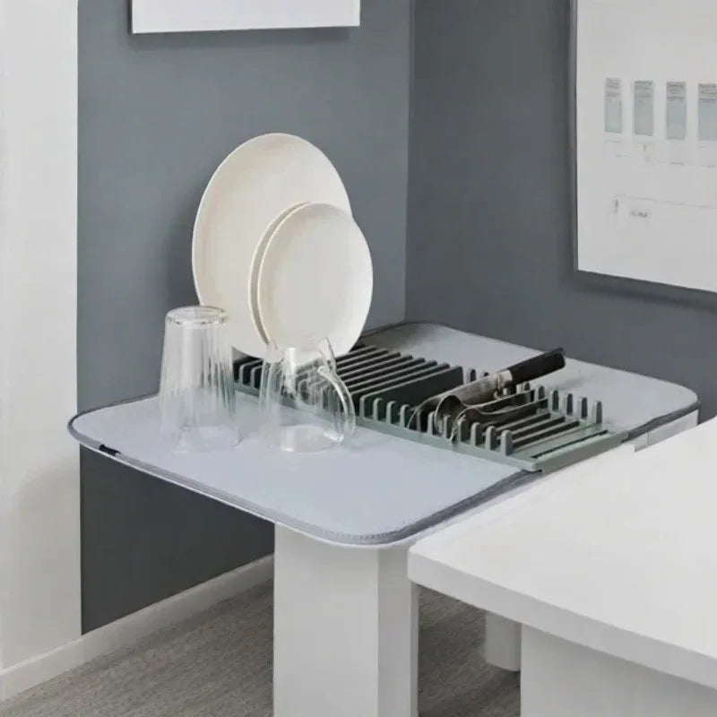 Water-Resistant Dish Drying Mat for Fast, Clean Drying