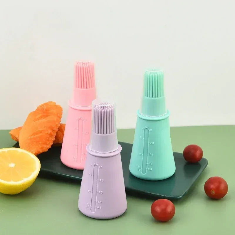 Silicone BBQ Oil Brush Bottle