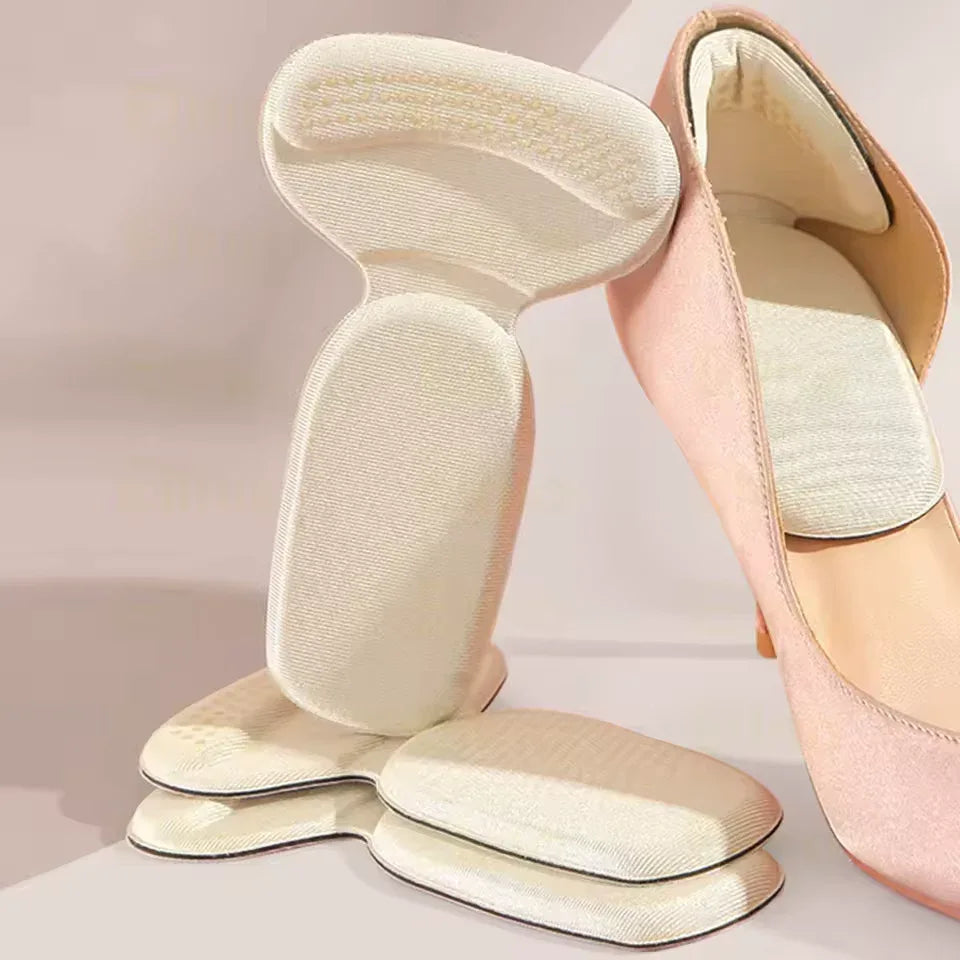 Half Insoles for Women Shoes High Heels Liner Insert Back Stickers Heel Pain Relief Protector Cushion Pads Foot Heel Pain Relief