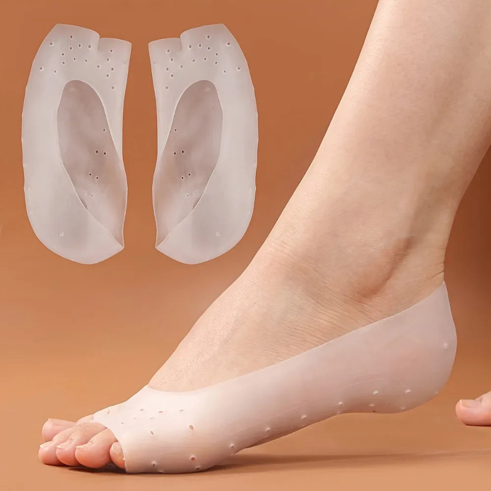 Silicone Gel Foot Care Socks – Moisturizing & Heel Relief
