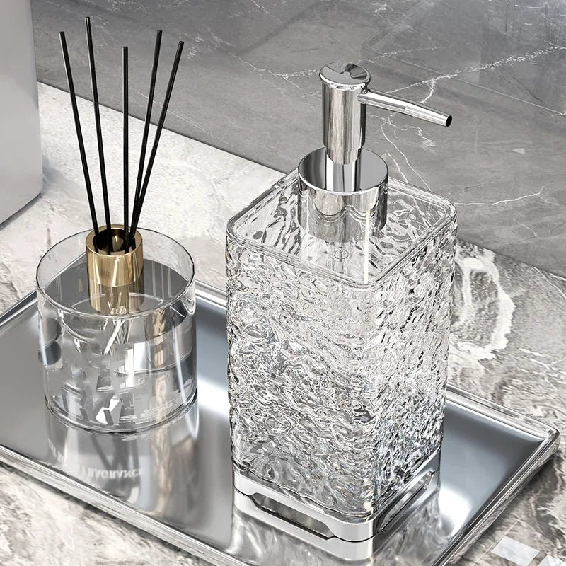 Premium Luxury Foaming Soap Dispenser – Refillable Press Bottle