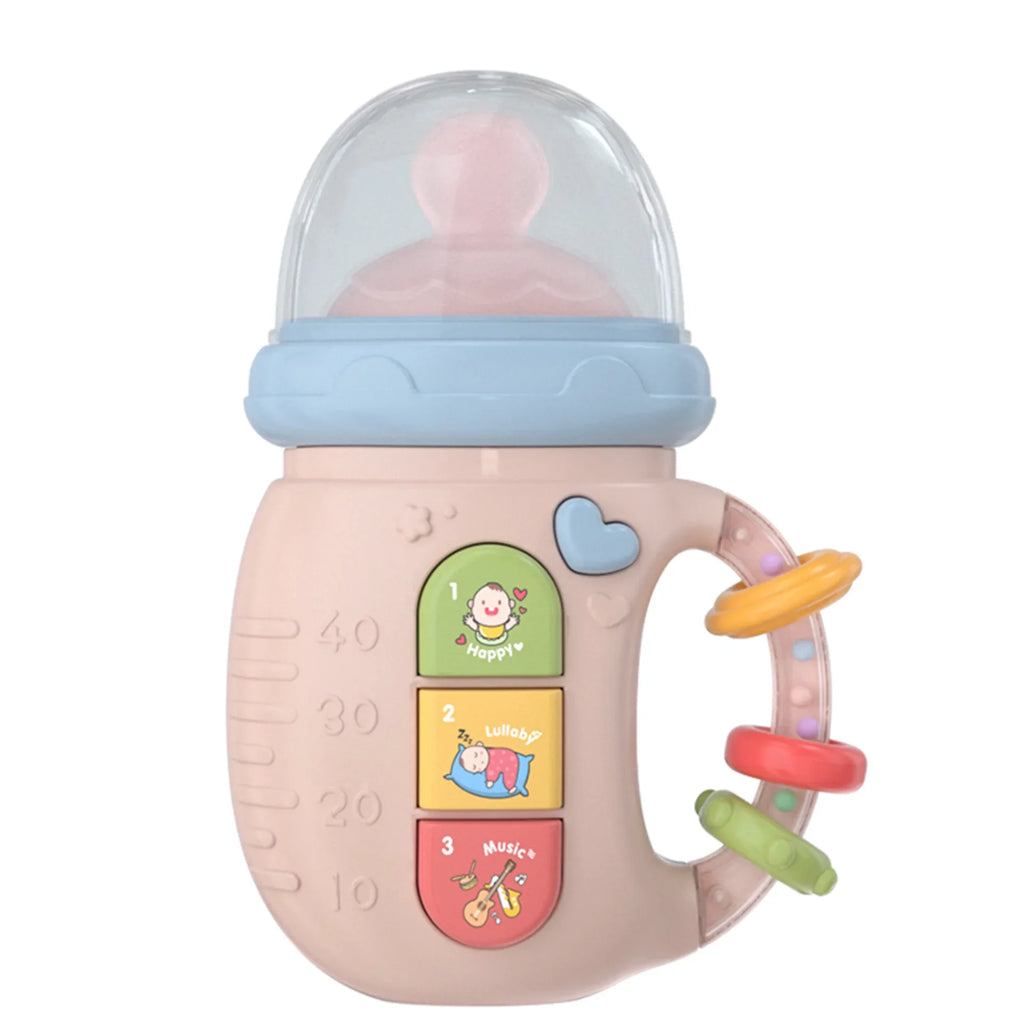 Musical Baby Feeding Bottle Teether Toy