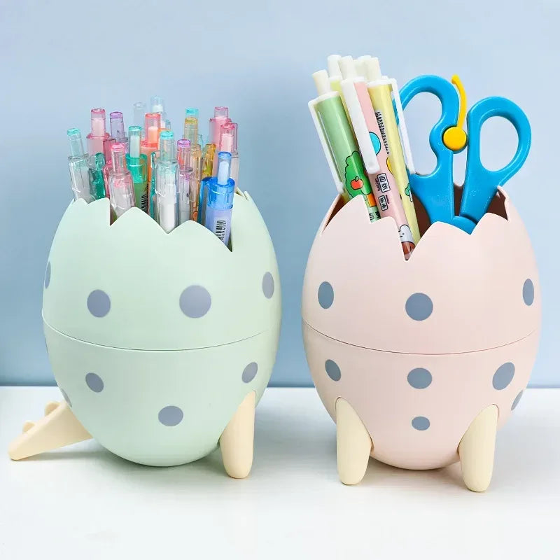 Cute Dinosaur Egg Pen Holder – Detachable Desk Organizer & Kids Gift