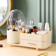 360° Rotating Cosmetic Storage Box – Makeup Organizer Stand