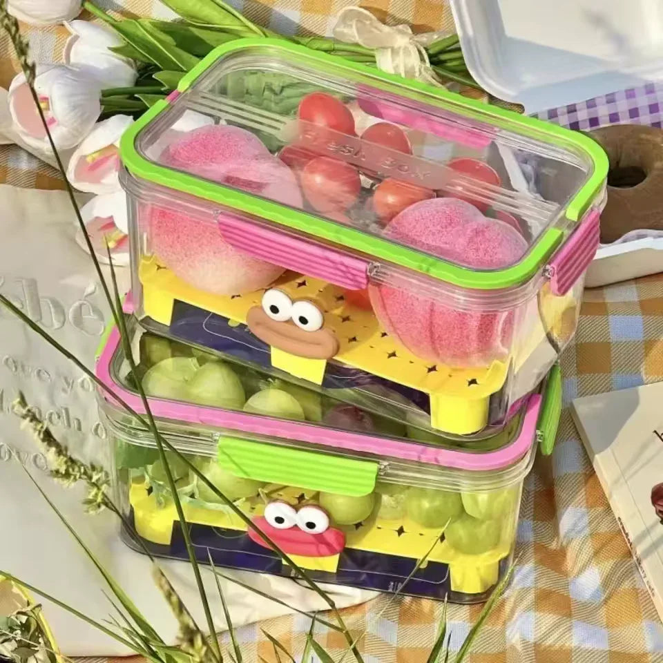 Acrylic Fridge Storage Container with Lid