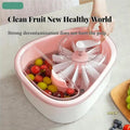 Hand Wash-Free Fruit Washing Drain Basket