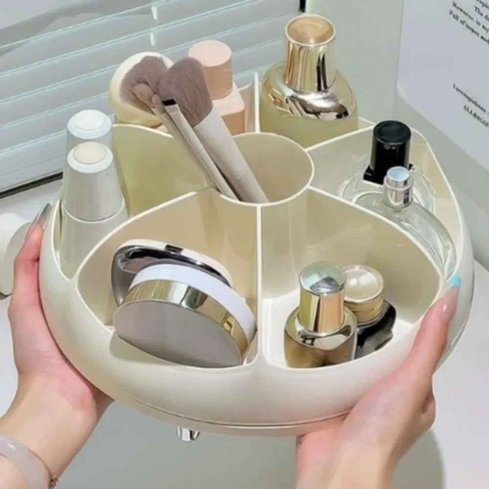 Rotating Cosmetic Storage Organizer – Large Capacity Makeup Holder