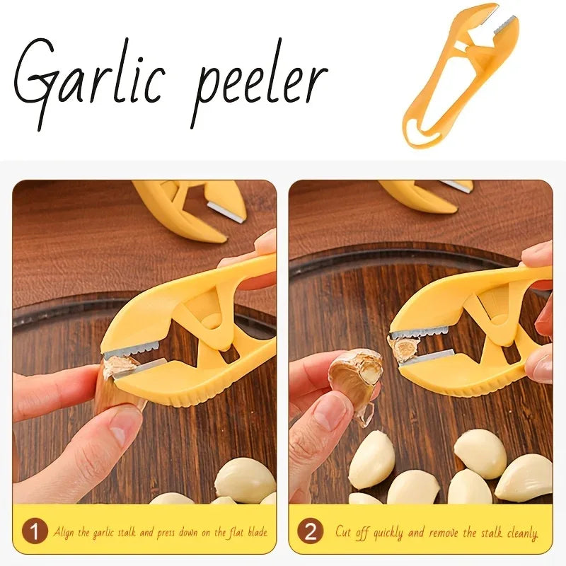 Manual Garlic Stripper & Peeler Clip