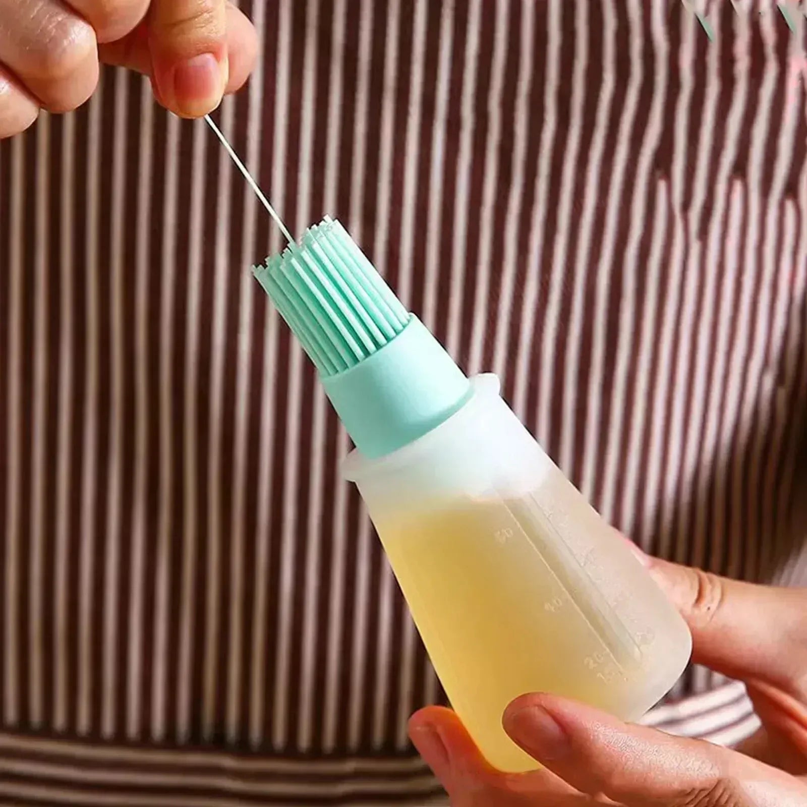 Silicone BBQ Oil Brush Bottle