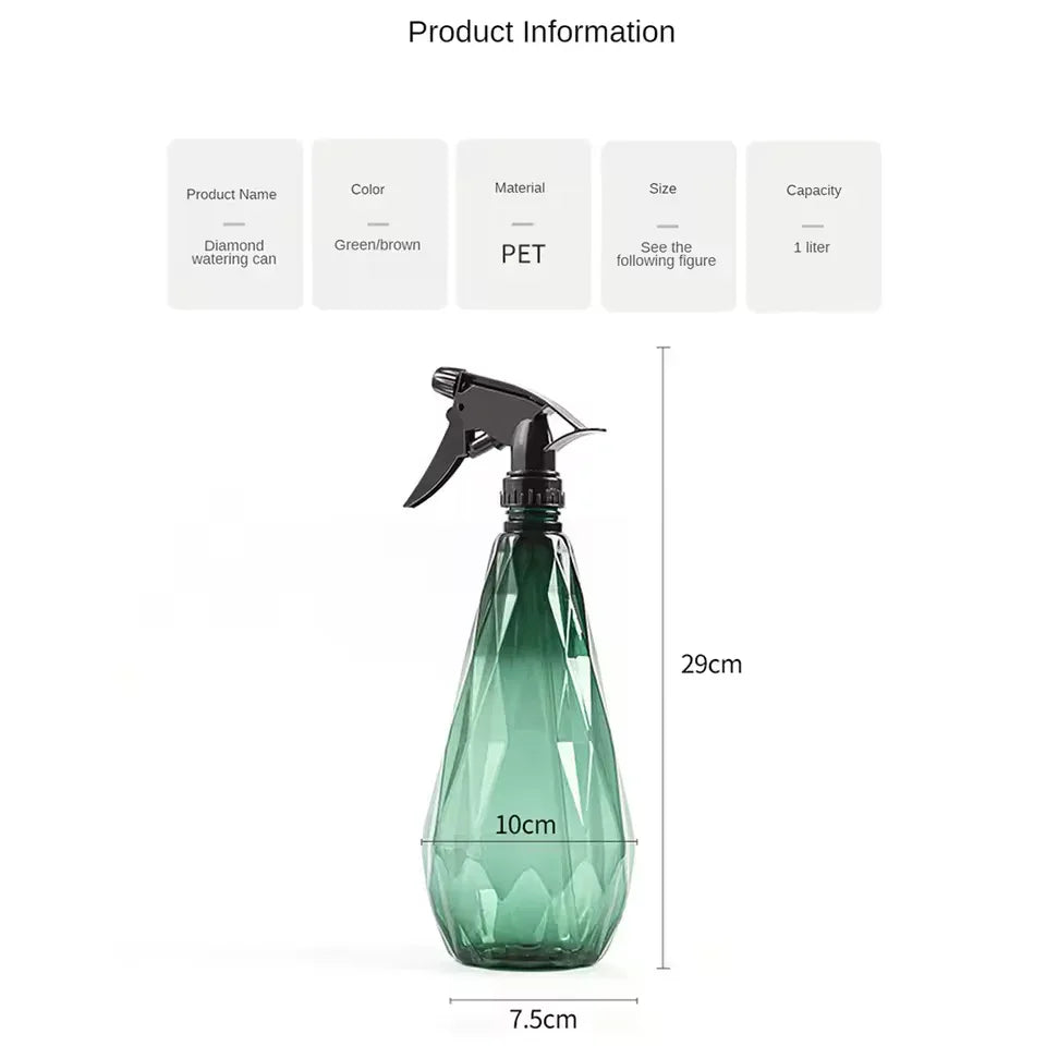 Water Spray Bottle – Fine Mist Sprayer for Hair, Plants & Cleaning (Random Color)